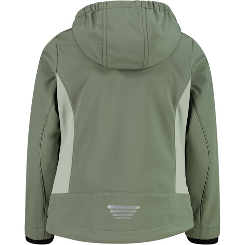 CMP KID G JACKET FIX HOOD verde