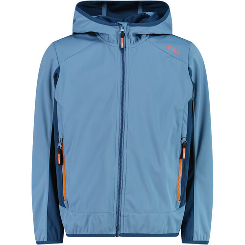 CMP KID JACKET FIX HOOD gris