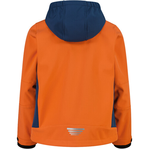 CMP KID JACKET FIX HOOD naranja