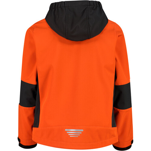 CMP KID JACKET FIX HOOD naranja