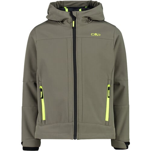 CMP KID JACKET FIX HOOD verde