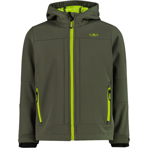 CMP KID JACKET FIX HOOD verde