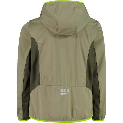 CMP KID JACKET FIX HOOD verde