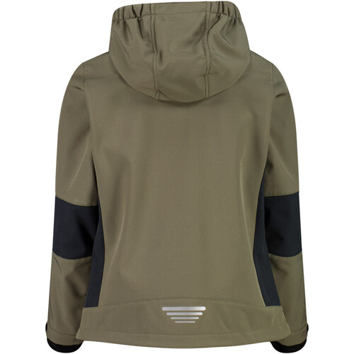 CMP KID JACKET FIX HOOD verde