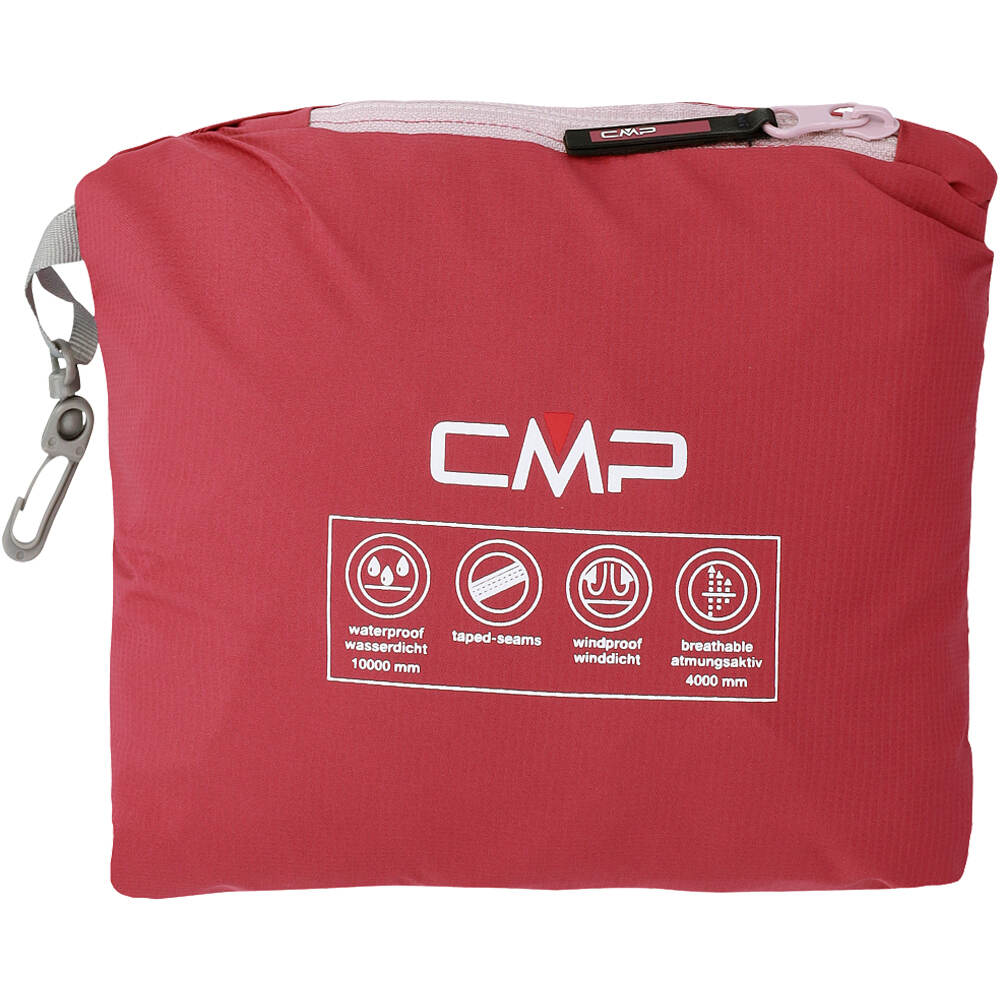 Cmp chubasquero impermeable niño KID G JACKET FIX HOOD ROSA 03