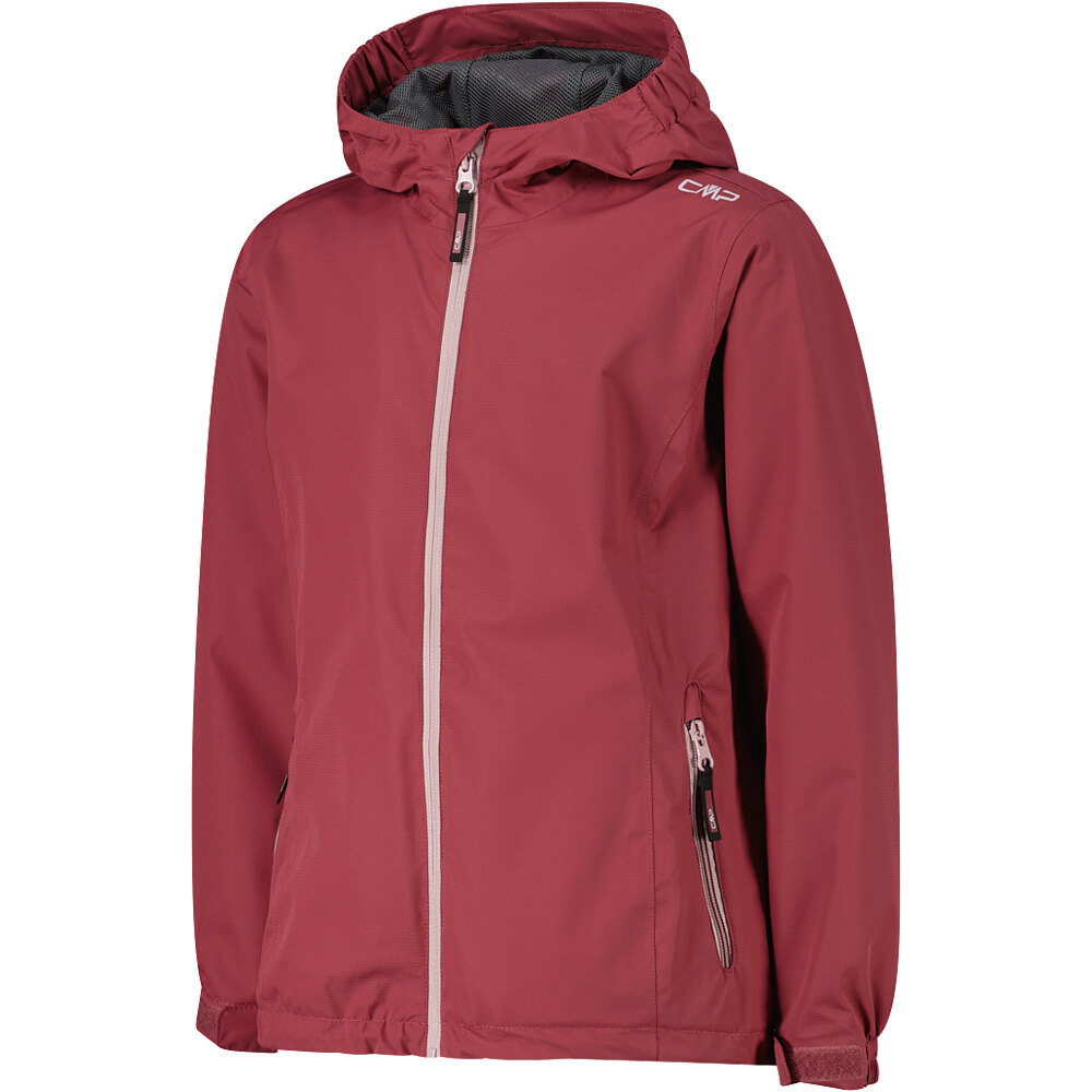 Cmp chubasquero impermeable niño KID G JACKET FIX HOOD ROSA vista detalle