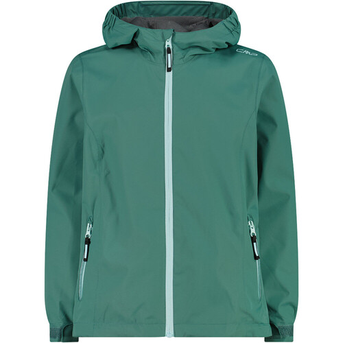 CMP KID G JACKET FIX HOOD verde