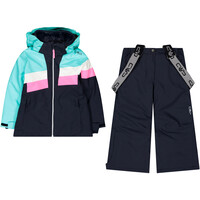 Cmp conjunto esquí infantil KID G SET JACKET AND PANT AZUL vista frontal