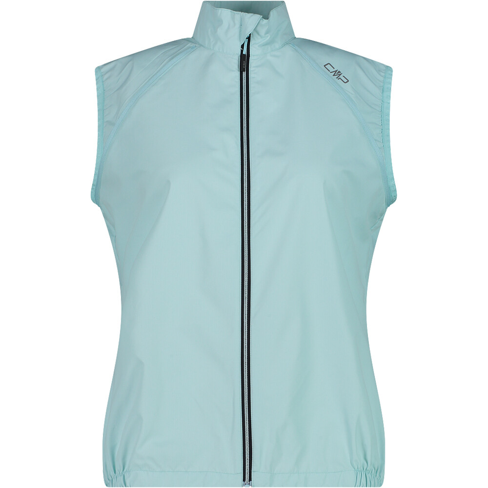 Cmp cortavientos ciclismo mujer WOMAN JACKET WITH DETACHABLE SLEEVES VERDE 03