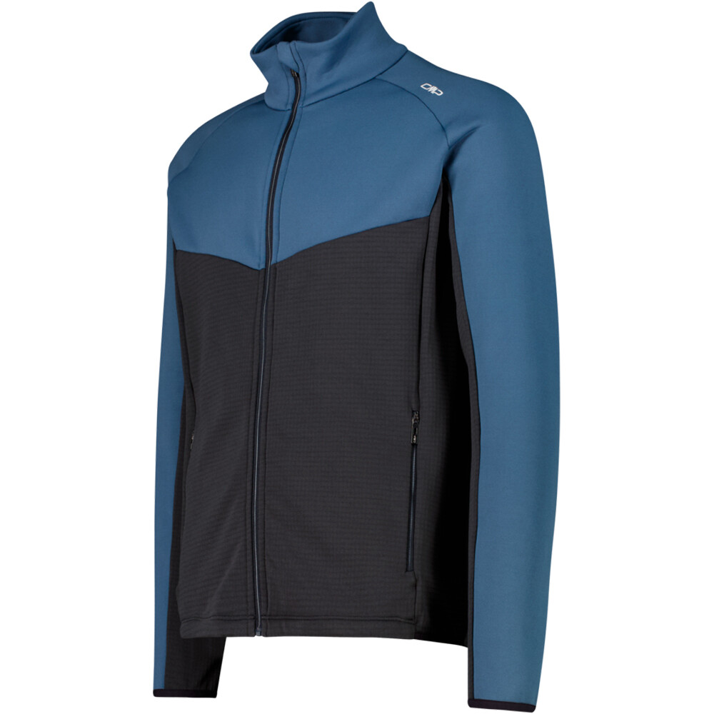 Cmp forro polar esquí hombre MAN JACKET AZUL vista detalle