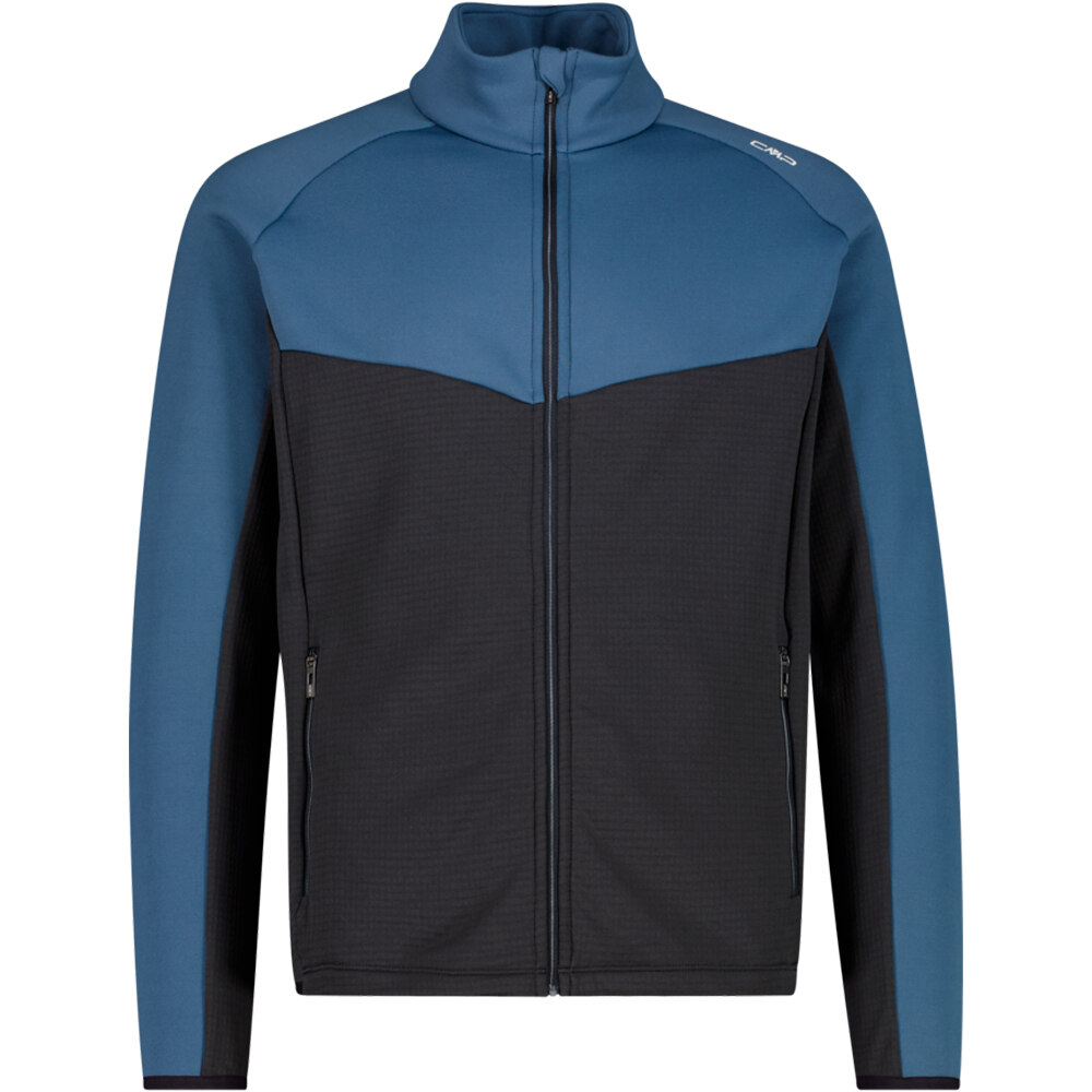 Cmp forro polar esquí hombre MAN JACKET AZUL vista frontal