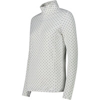 Cmp forro polar esquí mujer WOMAN PRINTED SWEAT BLANCO vista detalle