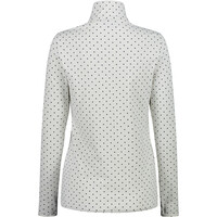 Cmp forro polar esquí mujer WOMAN PRINTED SWEAT BLANCO vista trasera