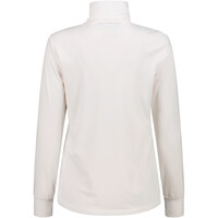 Cmp forro polar esquí mujer WOMAN SWEAT MARRON vista trasera