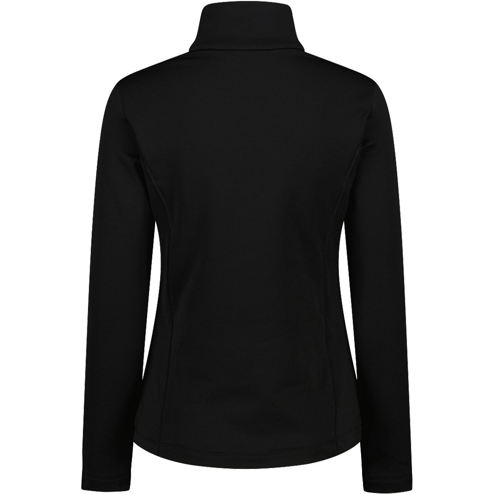 Cmp forro polar esquí mujer WOMAN SWEAT NE NEGRO vista trasera