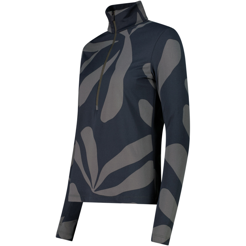 Cmp forro polar esquí mujer WOMAN SWEAT VERDE vista detalle