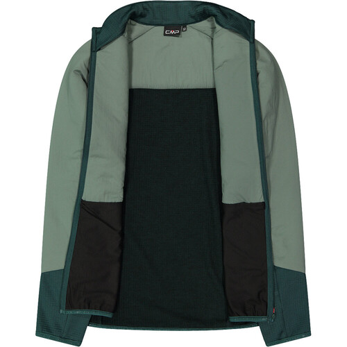 Cmp forro polar hombre KILDAR MAN JACKET HYBRID VERDE