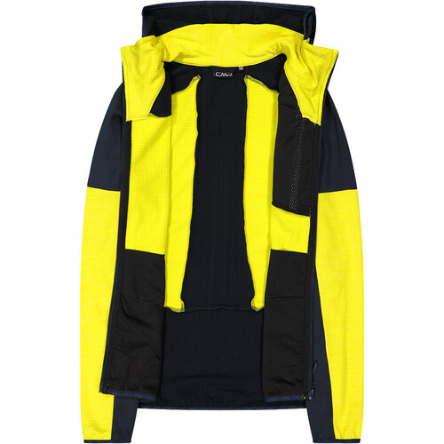 Cmp forro polar hombre MAN JACKET FIX HOOD AMARILLO