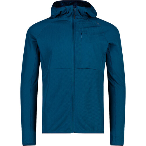 CMP MAN JACKET FIX HOOD azul