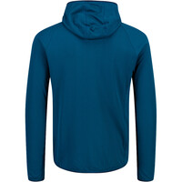 Cmp forro polar hombre MAN JACKET FIX HOOD AZUL vista trasera