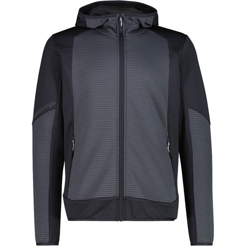 CMP MAN JACKET FIX HOOD gris
