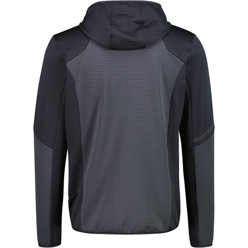 CMP MAN JACKET FIX HOOD gris