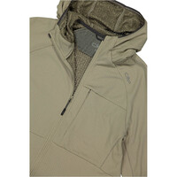 Cmp forro polar hombre MAN JACKET FIX HOOD MARRON 04