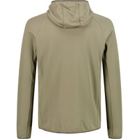 Cmp forro polar hombre MAN JACKET FIX HOOD MARRON vista trasera