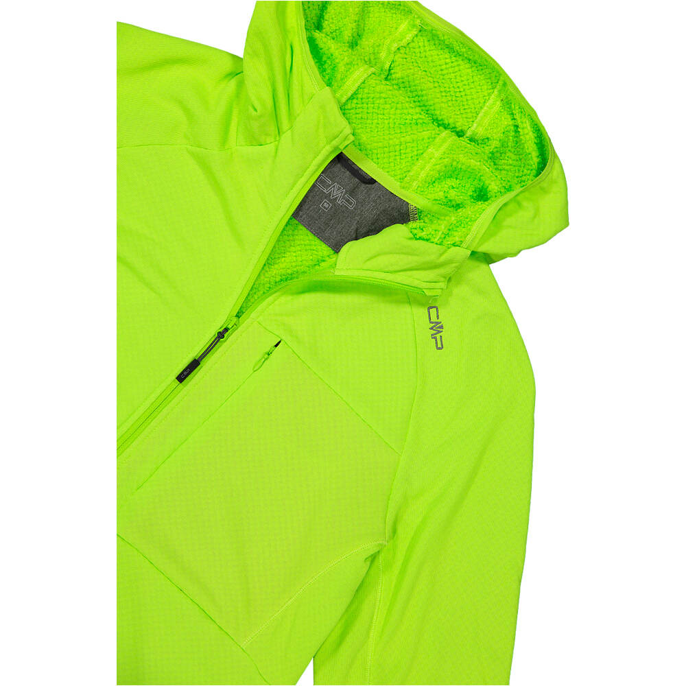 Cmp forro polar hombre MAN JACKET FIX HOOD VERDE 04