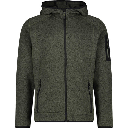 Cmp forro polar hombre MAN JACKET FIX HOOD VERDE
