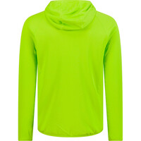 Cmp forro polar hombre MAN JACKET FIX HOOD VERDE vista trasera