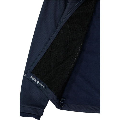 CMP MAN JACKET ZIP HOOD azul