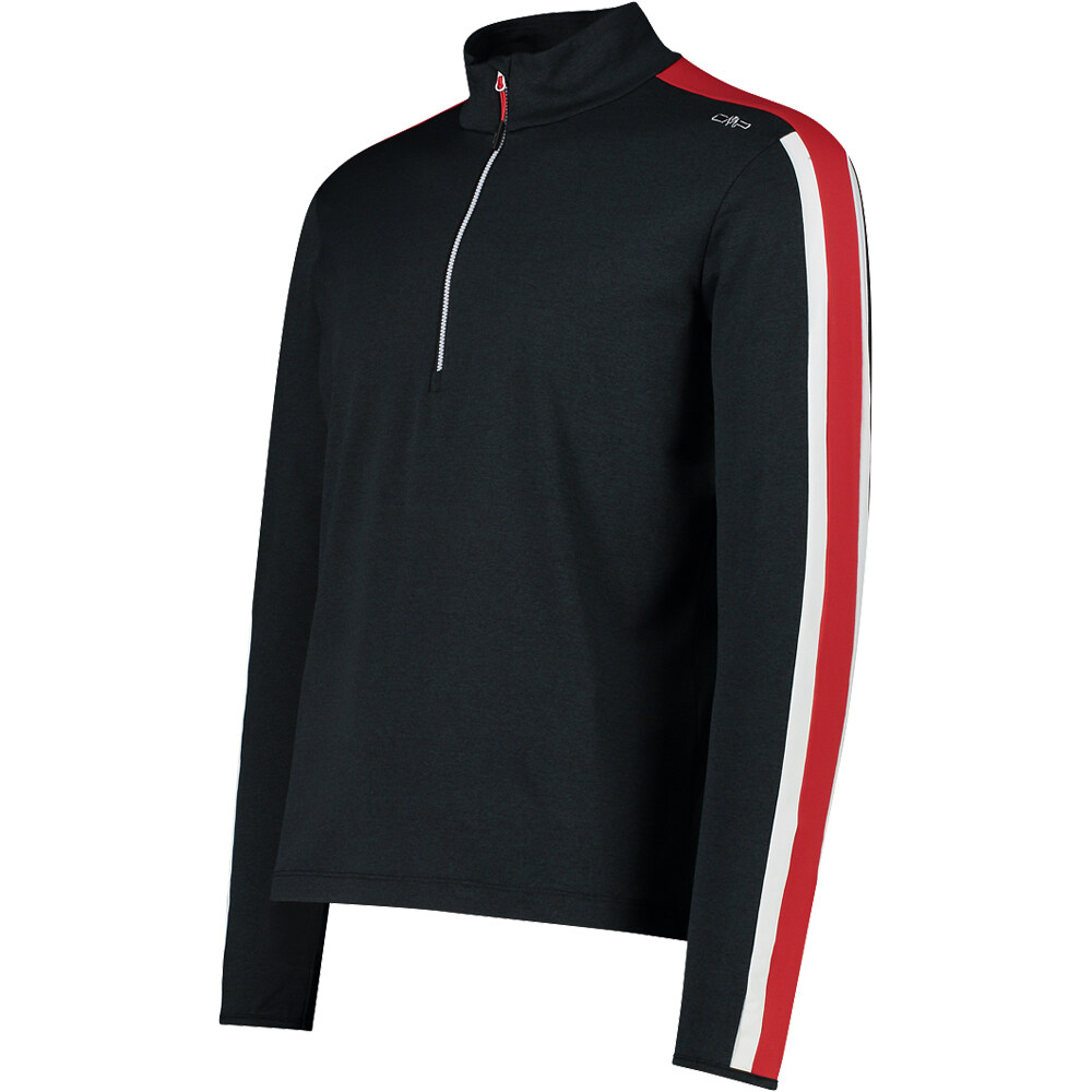 Cmp forro polar hombre MAN SWEAT NEGRO vista detalle