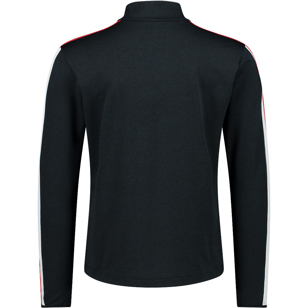 Cmp forro polar hombre MAN SWEAT NEGRO vista trasera