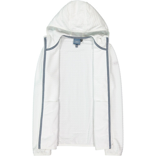 CMP WOMAN JACKET FIX HOOD blanco