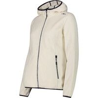 Cmp forro polar mujer WOMAN JACKET FIX HOOD BLANCO vista detalle