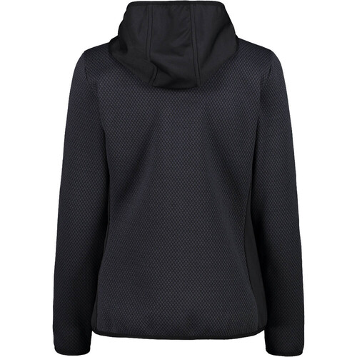 Cmp forro polar mujer WOMAN JACKET FIX HOOD GRIS