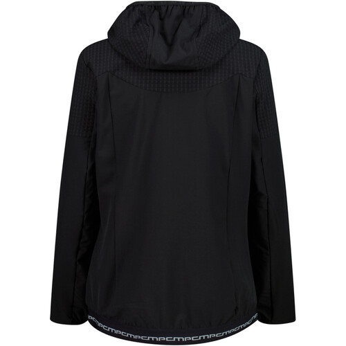 CMP WOMAN JACKET FIX HOOD gris