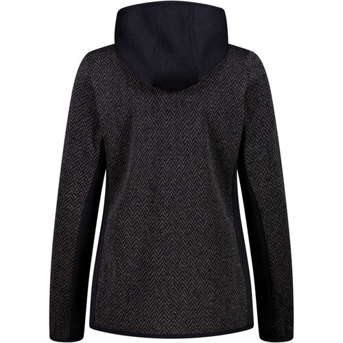 CMP WOMAN JACKET FIX HOOD gris