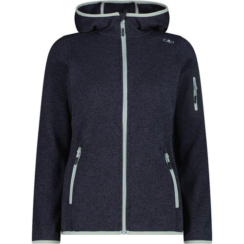 CMP WOMAN JACKET FIX HOOD negro