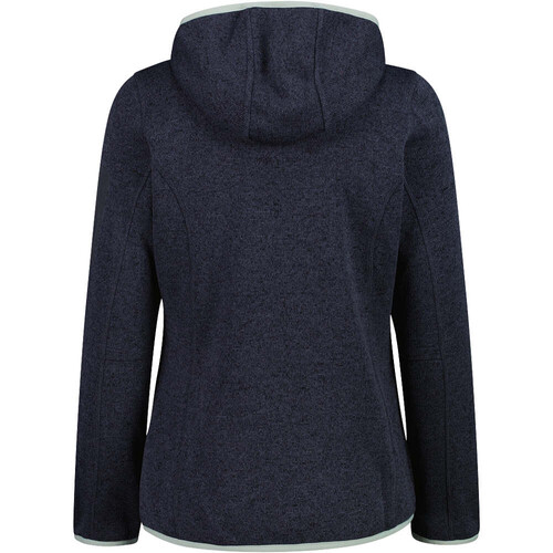 CMP WOMAN JACKET FIX HOOD negro