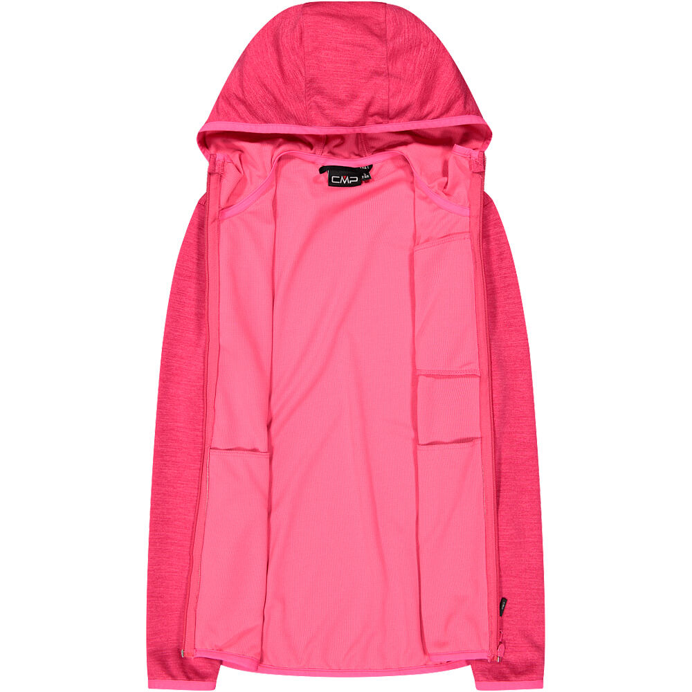 Cmp forro polar mujer WOMAN JACKET FIX HOOD ROSA 03
