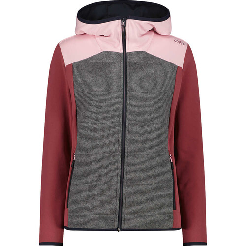 Cmp forro polar mujer WOMAN JACKET FIX HOOD ROSA