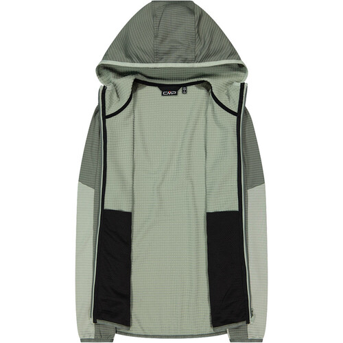 CMP WOMAN JACKET FIX HOOD verde