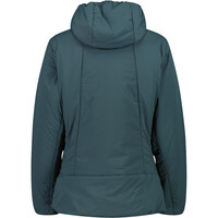 Cmp forro polar mujer WOMAN JACKET FIX HOOD VERDE vista trasera