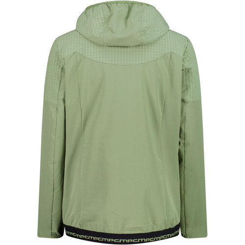 Cmp forro polar mujer WOMAN JACKET FIX HOOD VERDE