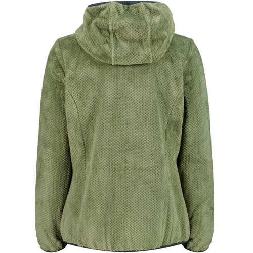 CMP WOMAN JACKET FIX HOOD verde