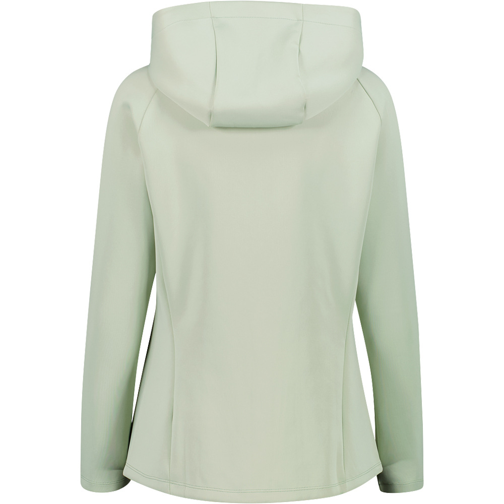 Cmp forro polar mujer WOMAN JACKET FIX HOOD  vista trasera