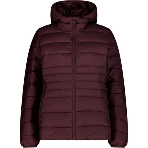 CMP WOMAN JACKET ZIP HOOD rojo
