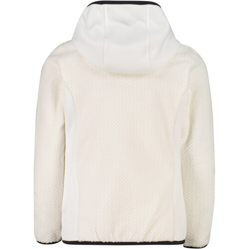 CMP KID G JACKET FIX HOOD blanco